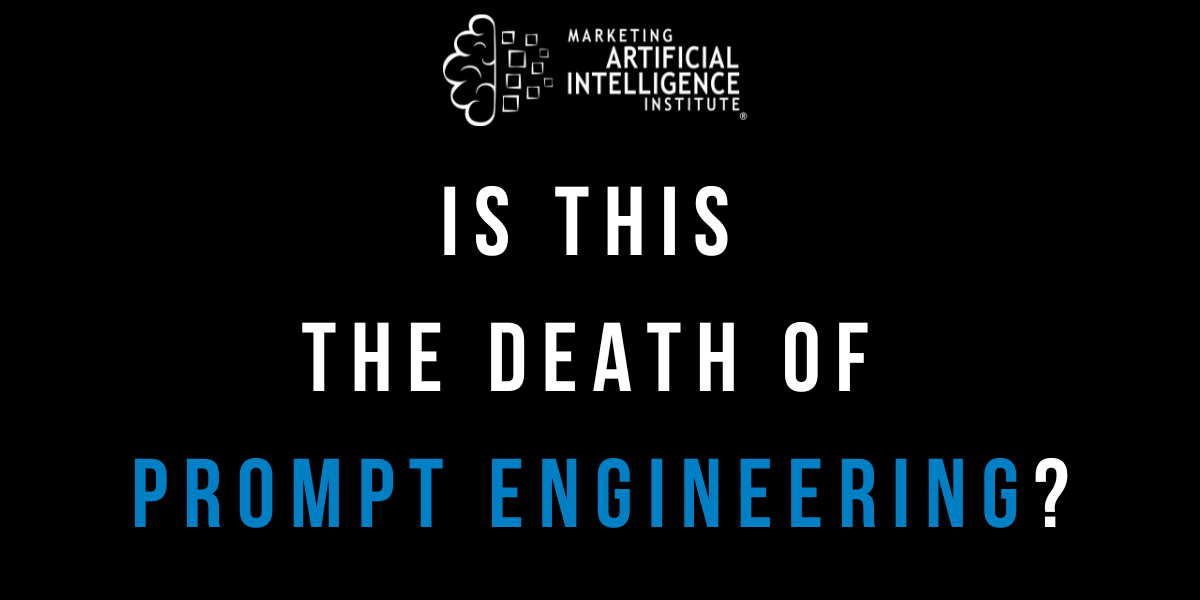 The death of prompt engineering how prompt copiloting could